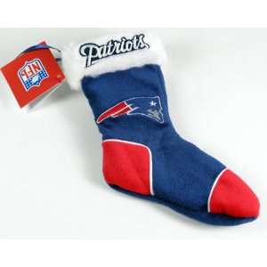  New England Patriots 7 mini NFL Christmas Stocking 