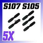 5x Tail blade For Syma S107 S105 S108G Mini RC Helicopter S107 06