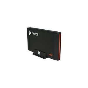    330SU BK Black with Orange Highlight External Enclosur Electronics