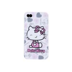  cute kitty pattern open face silicone iphone 4 case: Cell 