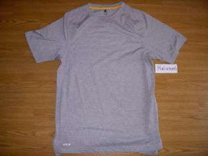 Starter Dri Star Mens Gray T Shirt Sz S 100% Polyester  