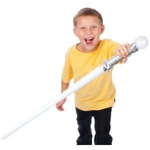  Light Up Wizard Saber Party Supplies (White) Toys & Games