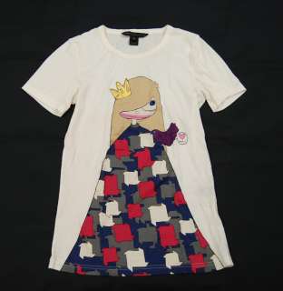 MARC BY MARC JACOBS Miss Marc Girl T shirt X SMALL  