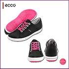 ECCO WOMENS Golf Shoes Street Premier Black / Pink US 6  6.5 EU 37 $ 