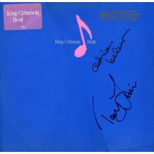  King Crimson autographed Beat album: Collectibles