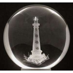   Laser Crystal Ball Big Lighthouse + 3 Led Light Stand: Everything Else
