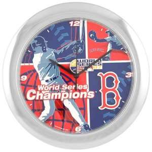   Red Sox 2007 World Series Champions 12 Wall Clock