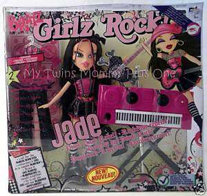 NEW Bratz Girlz Really Rock Pink PUNK REBEL JADE Doll  