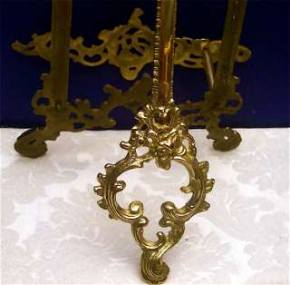 Solid Brass Victorian Easel 20 Display Art Stand  