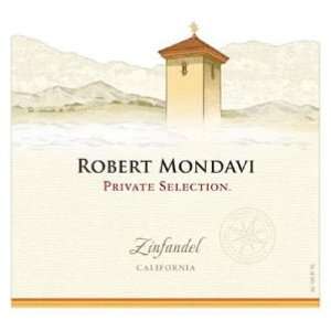 2010 Robert Mondavi Private Selection Zinfandel 750ml 