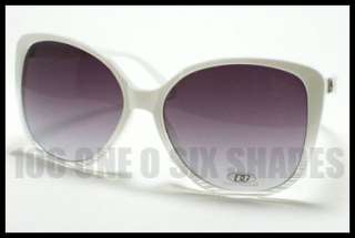 DG Oversized Cat Eye Womens Fashion Sunglasses Squared Retro TORTOISE 