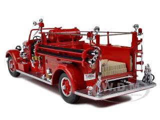 1935 MACK TYPE 75BX FIRE TRUCK RED 1:24 MODEL CAR  