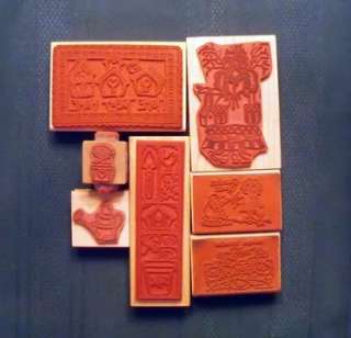 Garden Collage Stamp by Great Impressions #H106, image approx 5 