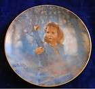 Collector Plate Butterfly Magic by Thornton Utz Portraits of Children 