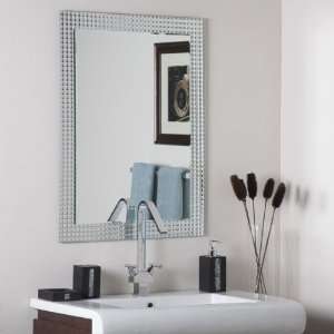  Frameless Disco Bathroom and Wall Mirror   572593 Patio 