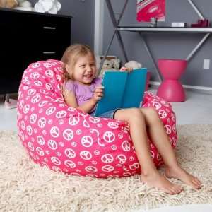  Small Printed Twill Bean Bag: Toys & Games