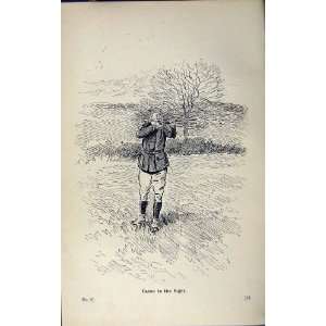   1889 Art Shooting Charles Lancaster Hunting Birds Gun: Home & Kitchen