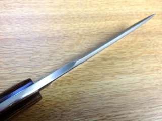 Anza Custom Hand Made Knife Fixed Blade Upswept Hunter Model 711 