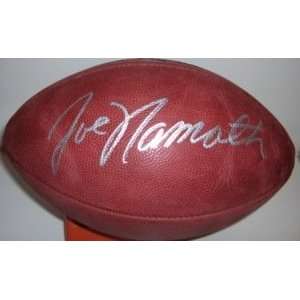  Joe Namath Signed Official NFL Leather Football Sports 