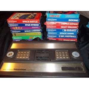  Lot of Mattell Intellivision with 15 Games Everything 