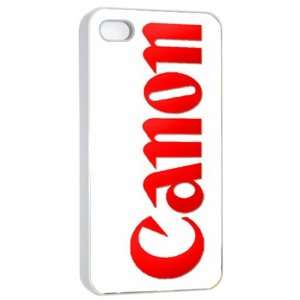  CANON Logo Case for Iphone 4/4s (White)  