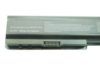 Cell 6600 mah Battery for HP Pavilion Dv7 Dv7Z Dv7T 1000 1001  
