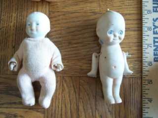 Lot of 16 Vintage Antique Kewpie Doll Dolls Porcelain Rubber 