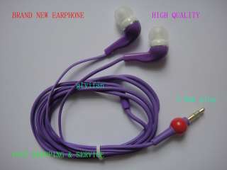   In Ear Earbud Earphone Headset FOR iphohe  MP4 CD DVD PLAYER  