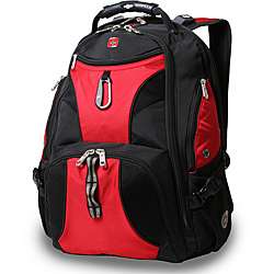   Swiss Gear Red ScanSmart 17.5 inch Laptop Backpack  