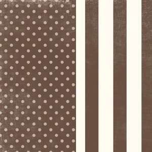 Echo Park Paper 12x12 Dots & Stripes Home Tiny Chest (Pack of 25)