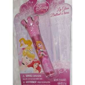 Disney Princess Aurora Sleeping Beauty Lip Gloss with Glitter Jewel 
