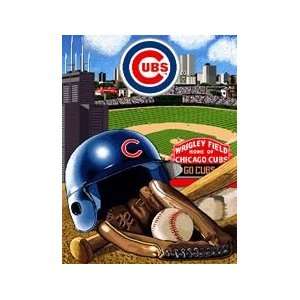 Northwest Chicago Cubs Tapestry Throw (HFA Series):  Sports 