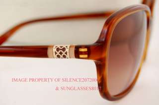 Brand New COACH Sunglasses S2052 AMBER HORN 100% Authentic 