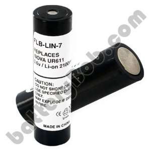  Rechargeable Flashlight Battery for INOVA Series 3.7 Volts 