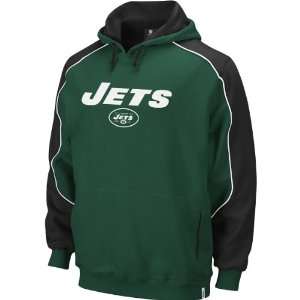  Reebok New York Jets Mens Arena Hooded Sweatshirt Sports 