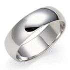 White Gold(EP) Abstract Weave 6MM Wedding Band Size 8  