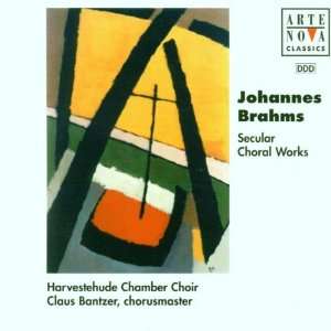  Secular Choral Works Brahms, Harvestehude Chamber Choir 