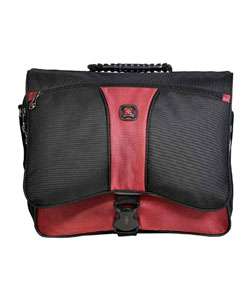 Wenger Swiss Gear Venus Red/Black Laptop Messenger Bag  Overstock