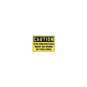 14 Black And Yellow Adhesive Vinyl Value Personal Protection Sign 