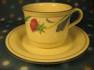 Poppies on Blue Lenox Cup & Saucer MANY Available EXC  