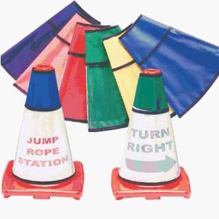com Physical Education Color My Class Cones/markers   Color My Class 