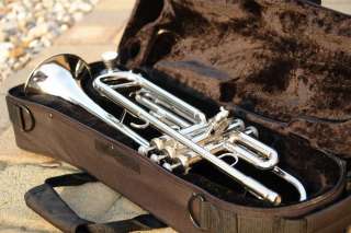   SILVER NICKEL Trumpet & YAMAHA Care Kit SHIPS From WEST COAST  