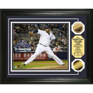  New York Yankees 2009 ALCS MVP 24KT Gold Coin Photo Mint 