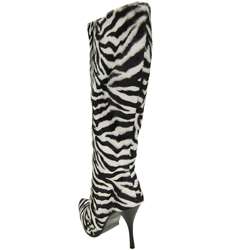 Liliana by Adi Womens Zebra Print Boots  Overstock