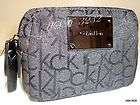 Calvin Klein Cosmetic handbag hand bag Wristlet Purse Wallet Jewel 