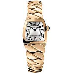 Cartier La Dona Womens Small 18k Rose Gold Watch  Overstock