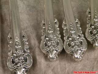   Wallace Baroque style flatware set , carving knife and fork  