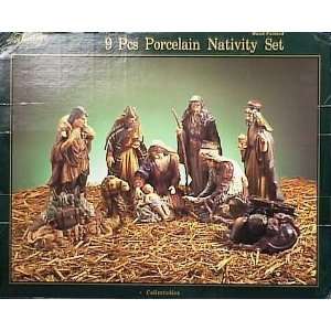  9 Piece Nativity Set (N0181 1)