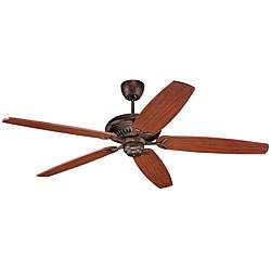   Tuscan Bronze Mahogany Finished Indoor Ceiling Fan  