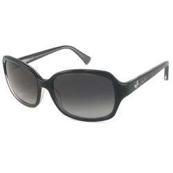 Coach S2050 Womens Rectangular Sunglasses Black  Overstock
